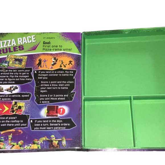 Kid's My Busy Books Teenage Mutant Ninja Turtles Story Book Play Mat w/Figures - Picture 6 of 12